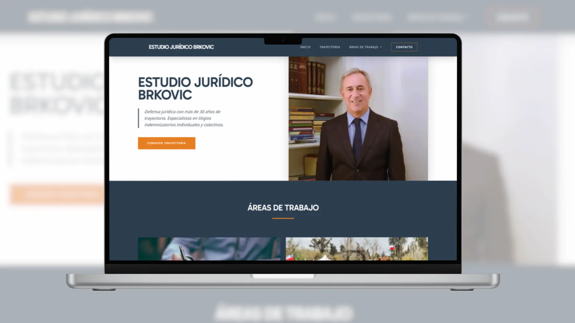 Proyecto Estudio Jurídico Brkovic desarrollado por Expansis Pro